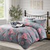 Reversible Duvet Quilt Cover Bedding Set Single Double King Size With Pillowcase