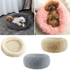 Pet Dog Cat Bed M/L/XXL/3XL/4XL-sized Luxury Shag Warm and Fluffy Donut Cushions