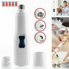 Electric Pet Nail Grinder Safe Claw Grooming Trimmer Dog Cat Paws Clipper Tools