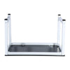 Modern Black Computer Desk Writing PC Table Laptop Home Office Workstation 120cm
