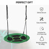 60-100cm Giant Nest Rope Hanging Tree Swing Seat Kids Garden Backyard Playground