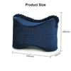Memory Foam Contour Leg Pillow Bed Orthopaedic Firm Back Hips Knee Support Cover
