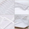 Dish Drainer Rack Kitchen Sink Basket Cutlery Draining Drip Tray Plates Holder