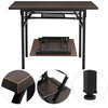 Folding Computer Desk Office Workstation PC Laptop Coffee Table Conference Study