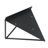 2PCS Durable Hairpin Industrial Wall Shelf Bracket Support Metal Prism Mount