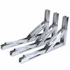 2pcs 250KG Stainless Steel Heavy Duty Folding Collapsible Shelf Bracket MaxLoad