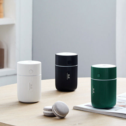 Electric USB Air Diffuser Humidifier with LED Night Light Home Relax 220mL UK