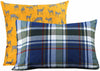 Stag Tartan 100% Brushed Cotton Flannelette Deer Quilt Duvet Cover Bedding Set