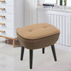 Modern Fabric Sofa Stool Upholstered Foot Rest Padded Seat Accent Chairs Lounge