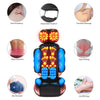 Electric Shiatsu Massage Chair Mat Seat w Heat & Vibration Functions Back