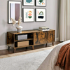 Scandinavian TV Stand Large Midcentury Media Unit Lounge Console Retro Sideboard