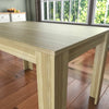 Dining Table 4 Seater Kitchen Wood MDF Dining Room Seat Home Furniture Oak