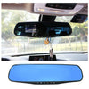4.3'' HD Dual Lens Car DVR Dash Cam Front and Rear Mirror Camera Video Recorder