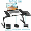 Portable Foldable Laptop Notebook Table Adjustable Stand Bed Tray Computer Desk