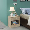 Bedside Cabinet Bedroom Furniture Nightstand Table 1 2 3 Drawer Oak White Grey