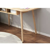 80CM/100CM PC Computer Desk Writing Study Shelve Table Office Home Workstation