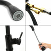 Kitchen Sink Taps Pull Out Spray Single Lever Swivel Spout Brass Mixer Tap UK MU