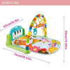 Baby Gym Play Mat Lay & Play 3 in 1 Fitness Music And Lights Fun Piano Boy Gir