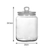 6L Extra Large Glass Sweets Storage Cake Pasta Jar Biscuit Cookie With Lid