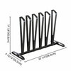 3 Pairs Boot Shoe Rack Welly Holder Stand Storage Wellington Display Organiser