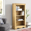 Corona Bookcase Pine Medium - Mexican Solid Wood Living Room