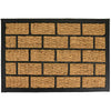 Door Entrance Welcome Mat Rubber Coir Non Slip Indoor Outdoor Absorbent Doormat