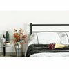 H.J Wedoo 3FT/4FT6 Single Bed Frame Double Bed Frame Black Minimalist Style New
