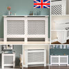 White Radiator Cover Grill Shelf Cabinet MDF Wood Modern Traditional Furniture