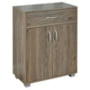 Small 2 Door 1 Drawer Hallway Living Room Sideboard Wooden Storage Cabinet Unit