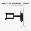 Tilt & Swivel TV Wall Bracket Mount For Samsung LG 26 32 40 43 49 50 55 inch