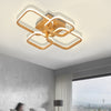 Aluminum LED Ceiling Lamp Ring Light Chandelier Lights Fixture Living Bedroom