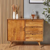 Buxton Real Mango Wood Sideboard Unit