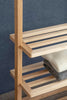 Sturdy Ash Wood Bedroom Hallway Porch Hanging Storage Display Stand Clothes Rail