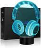 3D Illusion LED Night Light 7 Colour Touch Table Desk Lamp Kids Gifts
