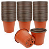Terracotta Plastic Plant Pot Flower Pots 9 x 8 x 6 cm Wholesale Retail UK Stock