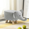 Lovely Animal Shaped Ottomans & Footstools PIG Pouffe Stool with Wood Legs Kids