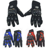 Carbon Fiber Hard Knuckle All Touchscreen Biker Motorbike Motorcycle Gloves L-XL