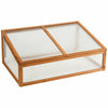 Wood Cold Frame Portable Green House Indoor Outdoor Raised Plants Bed Protection