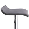 1/2x Bar Stools Kitchen Breakfast Gas Lift Chair Barstools PVC Leather Metall