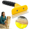 Pet Dog & Cat DeShedding Grooming Tool Brush Rake Comb Stainless Steel S /M/ L