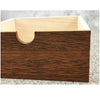 4Tiers Wooden Chest Drawers Rustic Storage Organizer Desktop Trinket Box Cabinet