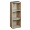 FREE STANDING CUBE 2 3 4 TIER WOODEN BOOKCASE STORAGE SHELF UNIT DISPLAY WOOD
