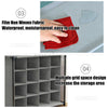 UK Bathroom Storage Cabinet 16 Grids Cupboard Free Standing Unit Rack Shelf
