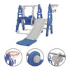 Kids Garden Swing Slide&Climber Toddler Baby Indoor Outdoor Playground Toy Blue
