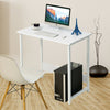 White Small Compact Computer Desk PC Table Workstation Home Office Study Writing