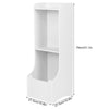 Kids Novelty Animal Bookcase Storage Unit Toy Box Cabinet Shelving Unit White