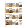 Metal Wall Door Mount Spice Herb Rack Holder Kitchen Cupboard Storage Organizer