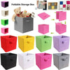 🔥 4X Foldable Storage Collapsible Box Home Clothes Organizer Fabric Cube UK🔥
