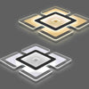 LED Ceiling Lights Square Panel Down White Kitchen Bedroom Living Room Wall Lamp