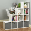 White 10 Cube Shelving Unit Home Furniture Storage Shelves/Booksh